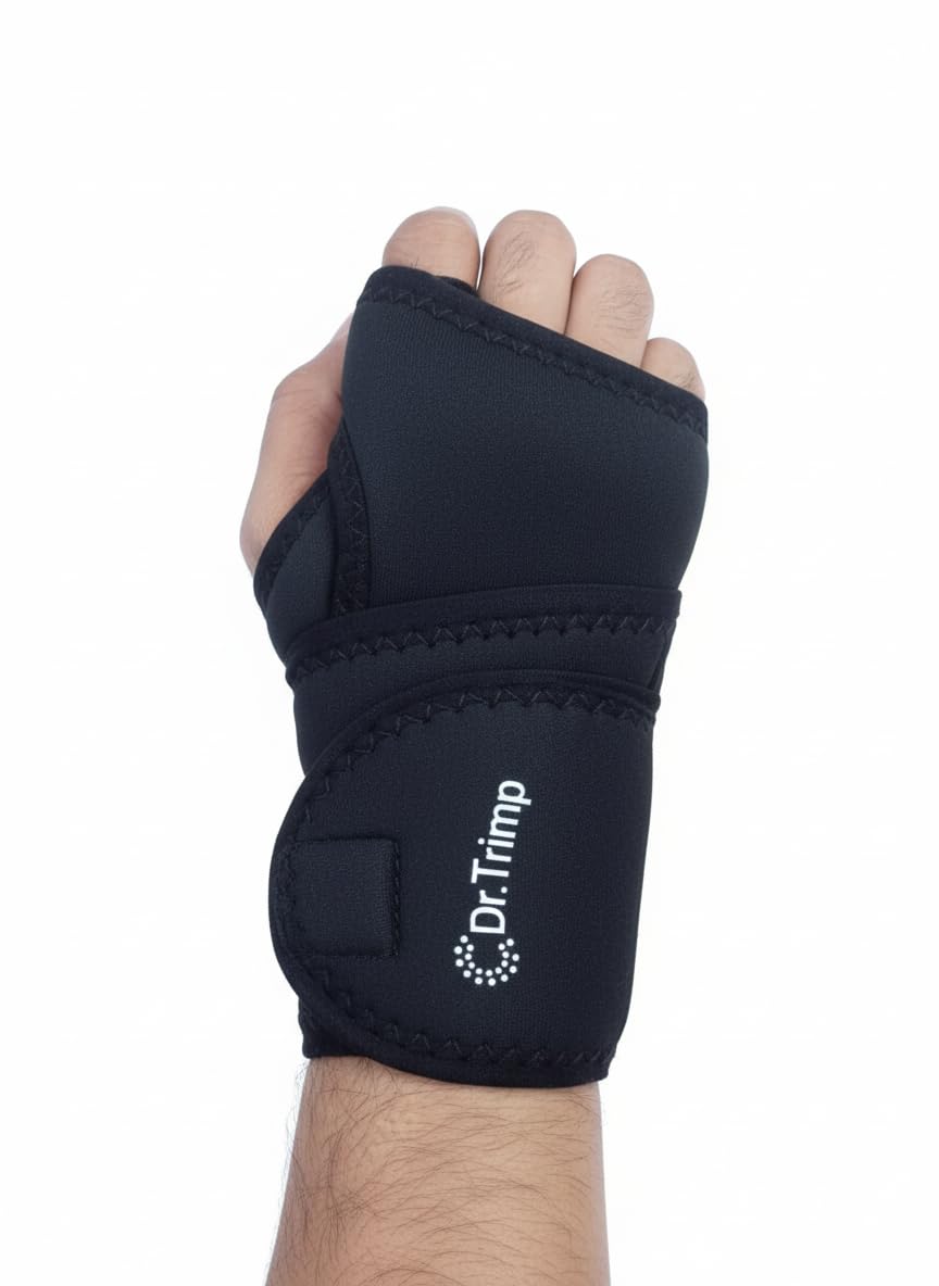 Wrist Brace with Thumb Stabilizer Splint – Adjustable Hand & Wrist Support for Carpal Tunnel, Arthritis, Tendonitis & Sprains | Men & Women