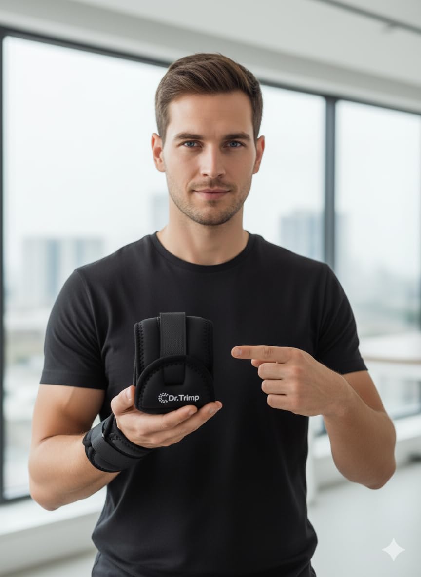 Wrist Brace with Thumb Stabilizer Splint – Adjustable Hand & Wrist Support for Carpal Tunnel, Arthritis, Tendonitis & Sprains | Men & Women